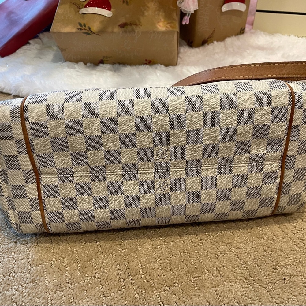 Louis Vuitton Damier Azur Totally MM VGUC-AUTHENTICITY GUARANTEED - Picture 4 of 15